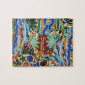 Fantasie. Gaudi. Bild 1 Puzzle (Horizontal)