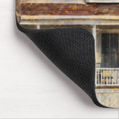 Fantasie-Gothic-Revival-Zimmermann-Haus Mousepad (Ecke)