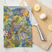 Fantasie Handtuch (Viertel Falte)