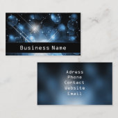 Fantasie-Himmel-Visitenkarte Visitenkarte (Vorne/Hinten)
