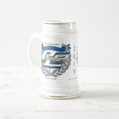 Fantasie-Hockey-Trophäe Bierglas (Vorderseite Links)