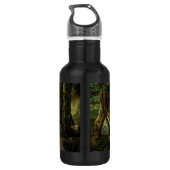 Fantasie im Amazonas Edelstahlflasche (Rückseite)
