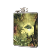 Fantasie im Amazonas Flachmann (Links)