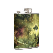 Fantasie im Amazonas Flachmann (Rechts)