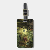 Fantasie im Amazonas Gepäckanhänger (Vorderseite vertikal)