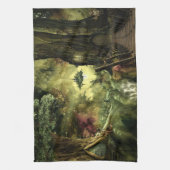 Fantasie im Amazonas Geschirrtuch (Vertikal)