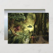 Fantasie im Amazonas Postkarte (Vorne/Hinten)