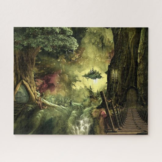 Fantasie im Amazonas Puzzle (Horizontal)