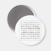 Fantasie im Puzzle Magnet (Vorderseite/Rückseite)