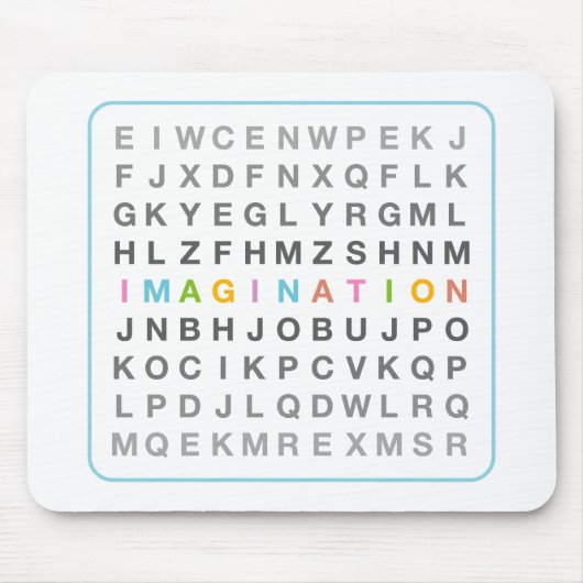 Fantasie im Puzzle Mousepad (Vorne)