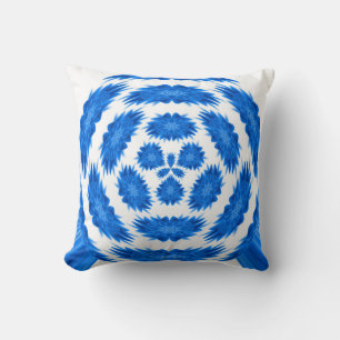 Fantasie in Blau Kissen