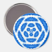 Fantasie in Blau... Magnet (Vorderseite/Rückseite)