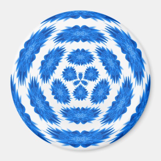 Fantasie in Blau... Magnet (Vorne)