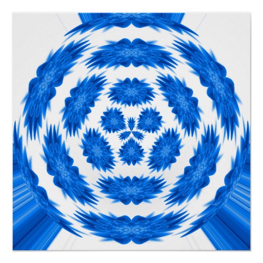 Fantasie in Blau... Poster (Vorderseite)