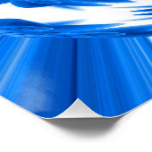 Fantasie in Blau... Poster (Ecke)