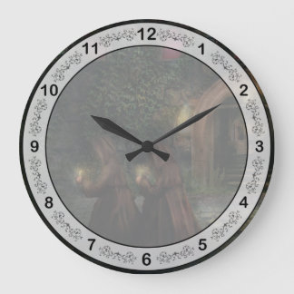 Fantasie - In die Nacht Große Wanduhr