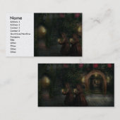 Fantasie - in die Nacht Visitenkarte (Vorne/Hinten)