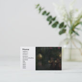 Fantasie - in die Nacht Visitenkarte (Stehend Vorderseite)