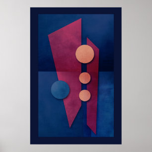 "Fantasie in G-Dur" Abstrakte Kunst Poster