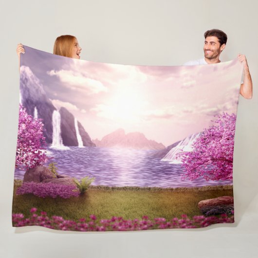 FANTASIE IN PINK FLEECEDECKE (Beispiel)