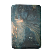 Fantasie in Twilight (von Edward Robert Hughes) Badematte (Vorderseite Vertikal)