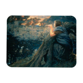 Fantasie in Twilight (von Edward Robert Hughes) Magnet