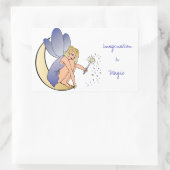 Fantasie ist Magie Fairy Rechteckiger Aufkleber (Tasche)