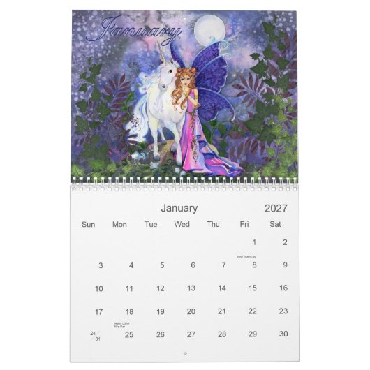 Fantasie-Kalender 2011 durch Joanne Schempp Kalender (Jan 2027)