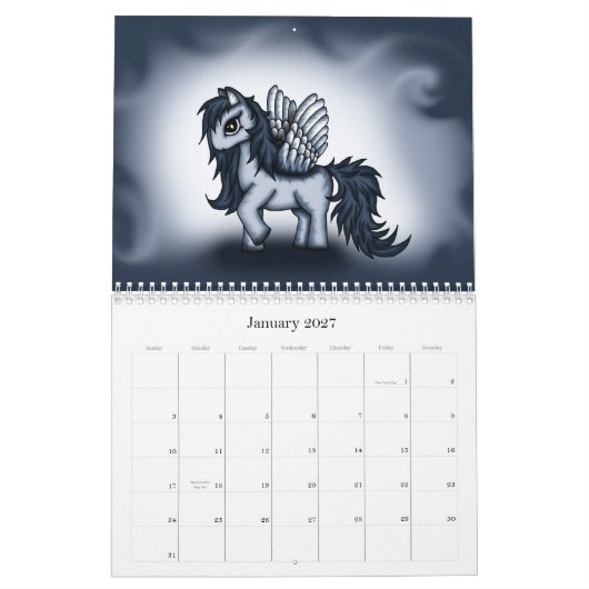 Fantasie-Kalender Kalender (Jan 2027)