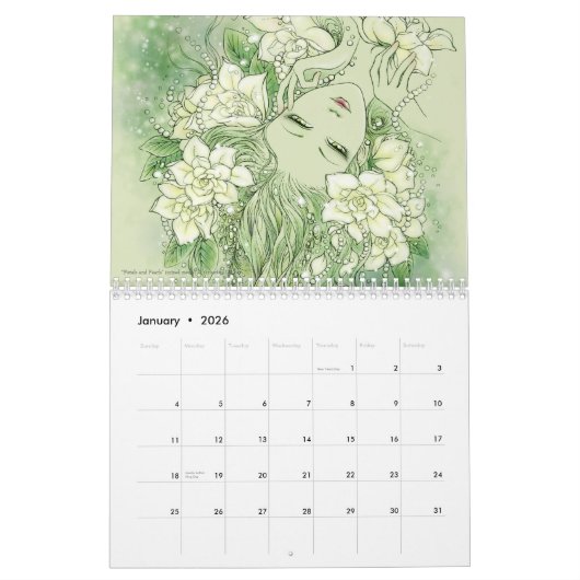 Fantasie-Kalender Kalender (Jan 2026)