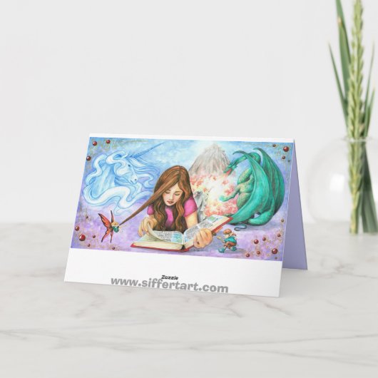 Fantasie Karte (Rückseite)