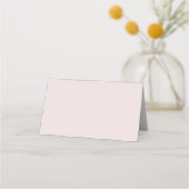 Fantasie Karussellpferd Bild Platzkarte (Rückseite)