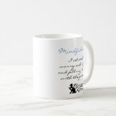 Fantasie-Katzen-Oracle-Bestätigung - Mindfulness Kaffeetasse (VorderseiteRechts)