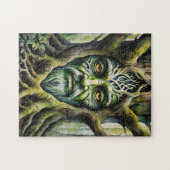 Fantasie-Keltischer-Baum-Geist Dryade Heide Puzzle (Horizontal)