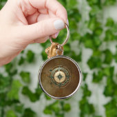 Fantasie-keltischer Kompass-Entwurf Schlüsselanhänger (Hand)