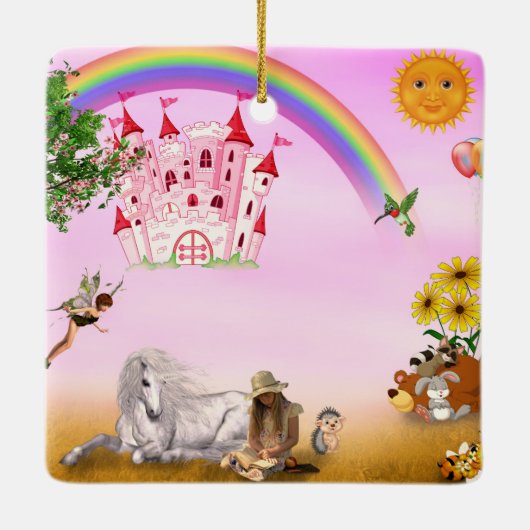Fantasie Keramikornament (Rückseite)