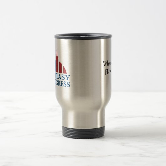 Fantasie-Kongress-Reise-Tasse Reisebecher (Mittel)