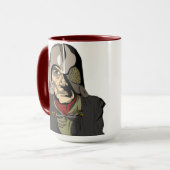 Fantasie-Krieger und Kriegsherrn-Tasse Tasse (Vorderseite Links)