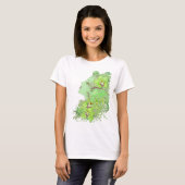 Fantasie-Kunst-Baby - Puppe T - die grüne Fee T-Shirt (Vorne ganz)