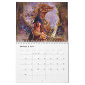 Fantasie-Kunst durch Steve ein Roberts Kalender (Feb 2027)