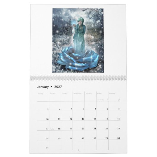 Fantasie-Kunst-Kalender - Version 1 Kalender (Jan 2027)
