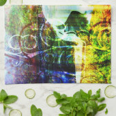 Fantasie-Land-Märchen-Einhorn-Geschirrtuch Geschirrtuch (Gefaltet)