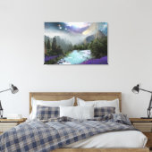 Fantasie Leinwanddruck (Insitu (Schlafzimmer))