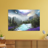 Fantasie Leinwanddruck (Insitu (Wohnzimmer))