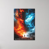 Fantasie Leinwanddruck (Vorderseite)