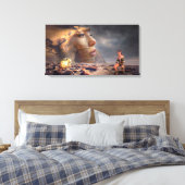Fantasie Leinwanddruck (Insitu (Schlafzimmer))