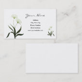 Fantasie-Löwenzahn-Visitenkarten Visitenkarte (Vorne/Hinten)