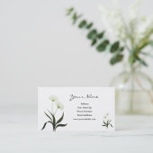 Fantasie-Löwenzahn-Visitenkarten Visitenkarte (Stehend Vorderseite)