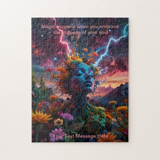 Fantasie Mädchen Puzzle (Vertikal)
