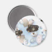 Fantasie Magnet (Vorderseite/Rückseite)